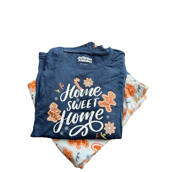 Jammies for your Families Women's Size 1X 2 Piece Pajamas Cookie Cookies Fleece - Picture 13 of 14